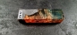 Preview: Hybrid wood (HY16) blue/orange stabilized burl poplar 