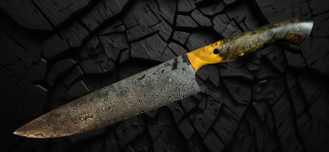 Preview: Chefmesser – 280 Lagen Damast