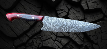 Chefmesser Damaststahl