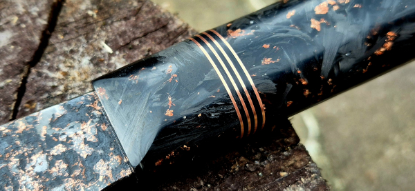 Chefmesser Kupferdamast