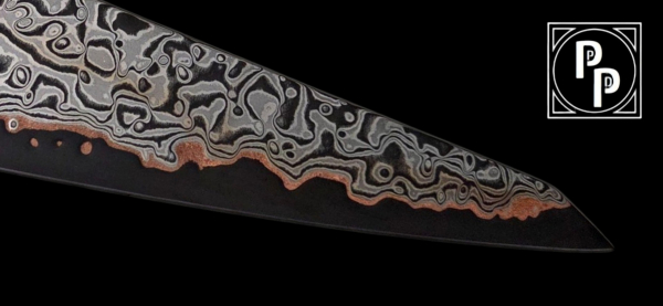 Ko-Gyuto Kupferdamast "Japan Edition"