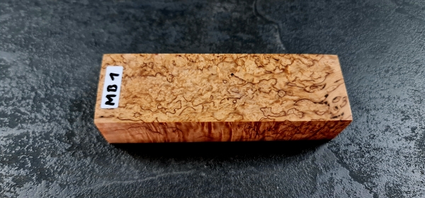 Stabilized natural curly birch (MB1)