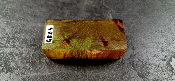 Stabilized bush-hammered beech green (GBZ4) 