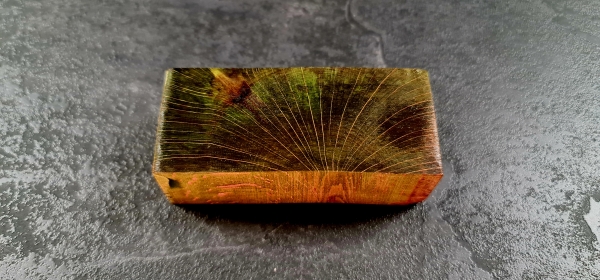 Stabilized bush-hammered beech green (GBZ4) 