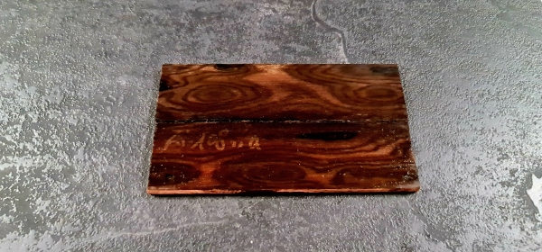 Ziricote folder handle scales (ZIRI5)